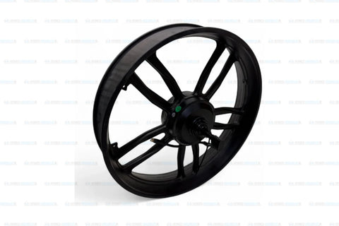 Fatbike achterwiel met motor – zwarte kabel