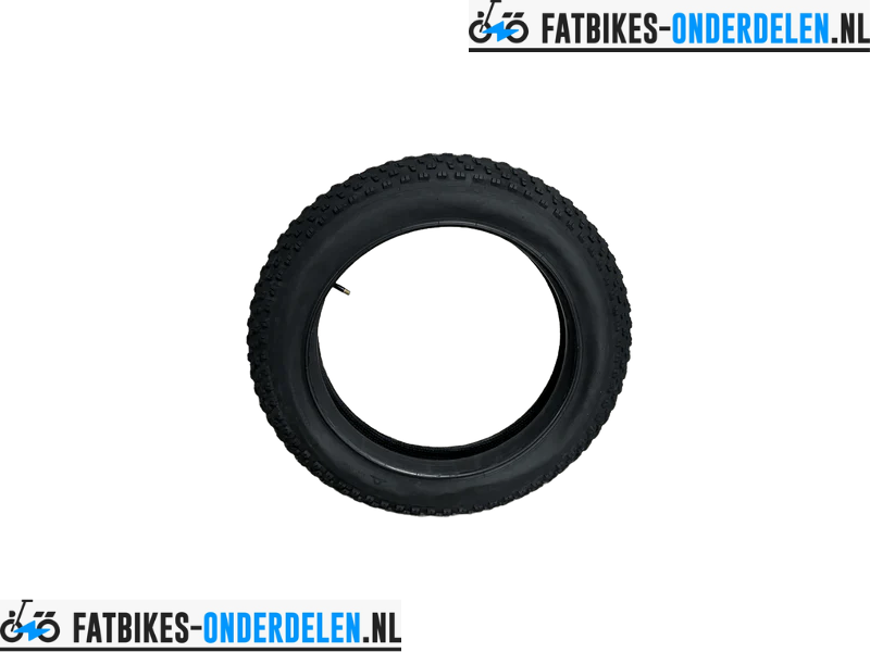20 x 4.0 Fatbike Buitenband – Zwarte Noppenband Zonder Bedrukking | Robuust & Offroad-Ready